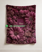 Dior Throw Blankets